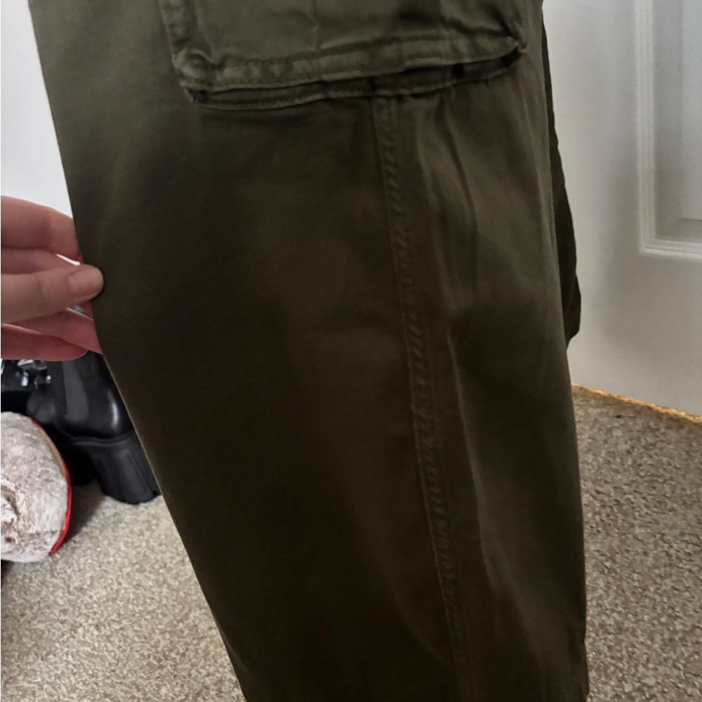 Olive Green Cargo Pants - Picture 9 of 12